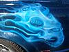 1997 Chevy Dually lowered leather low miles airbrush paint 350 vortec-cam00158.jpg
