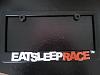 eat sleep race frame-license-plate-frame.jpg